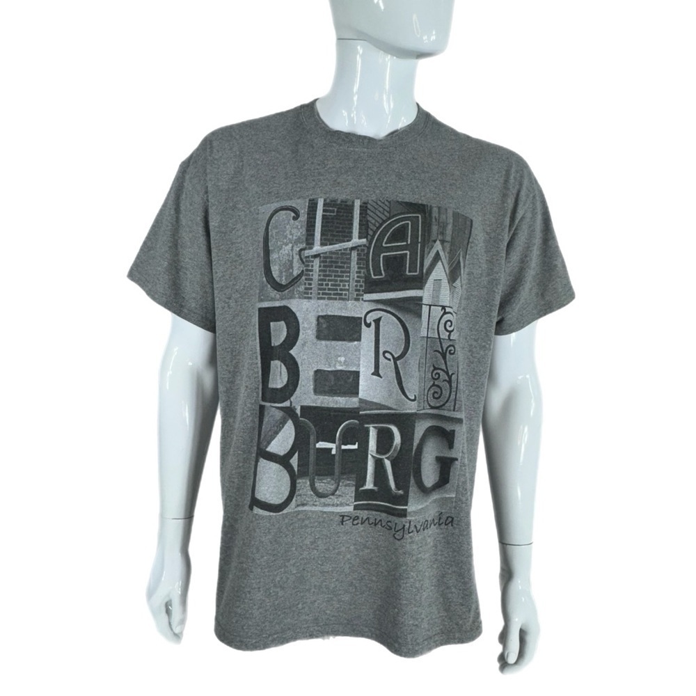Men’s Chambersburg Pennsylvania Heather Gray Short Sleeve Tee